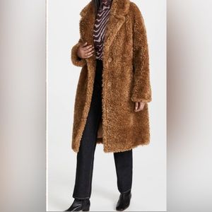 NWT Stand Studio Anika Coat - Camel